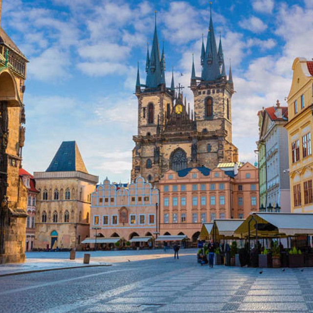 Prague square